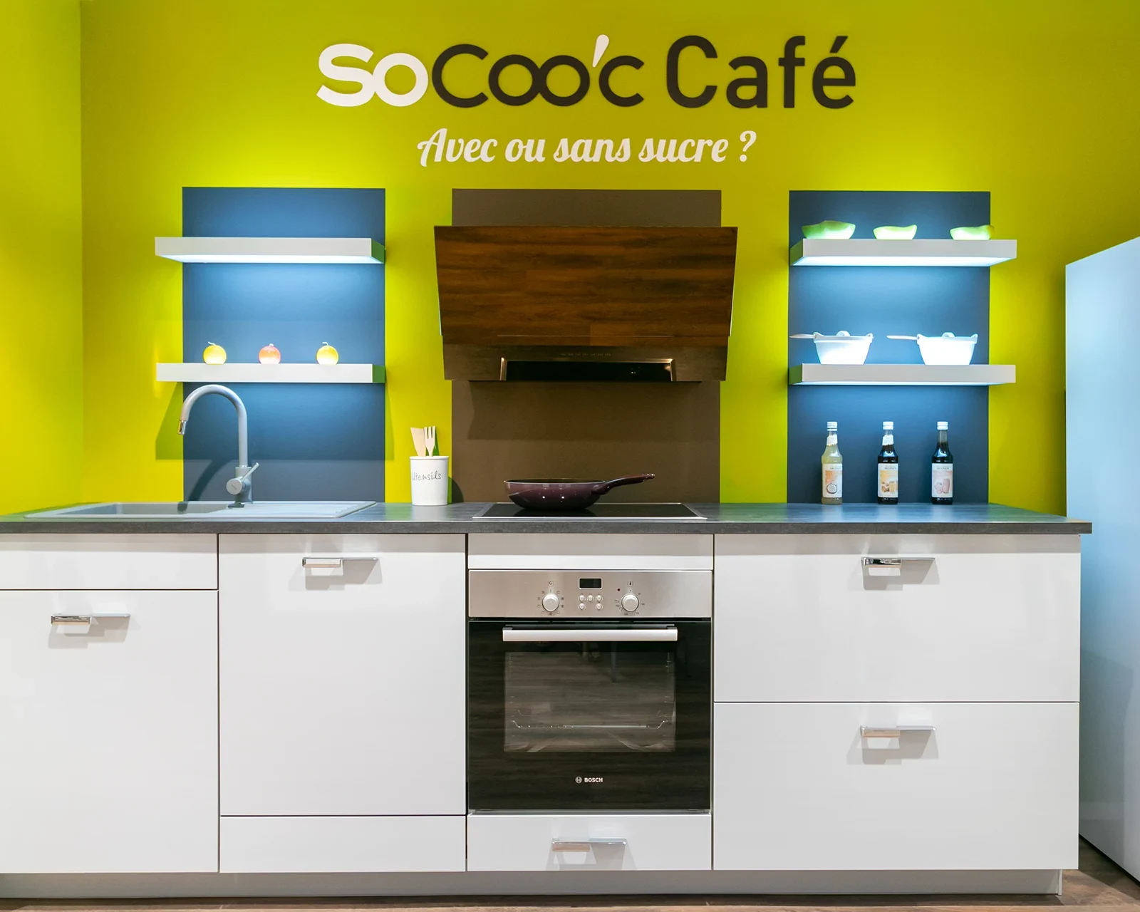 photographie de cuisine dans un showroom Socoo'c